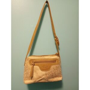 Stone Mountain Tan Shoulder Bag Adjustable strap